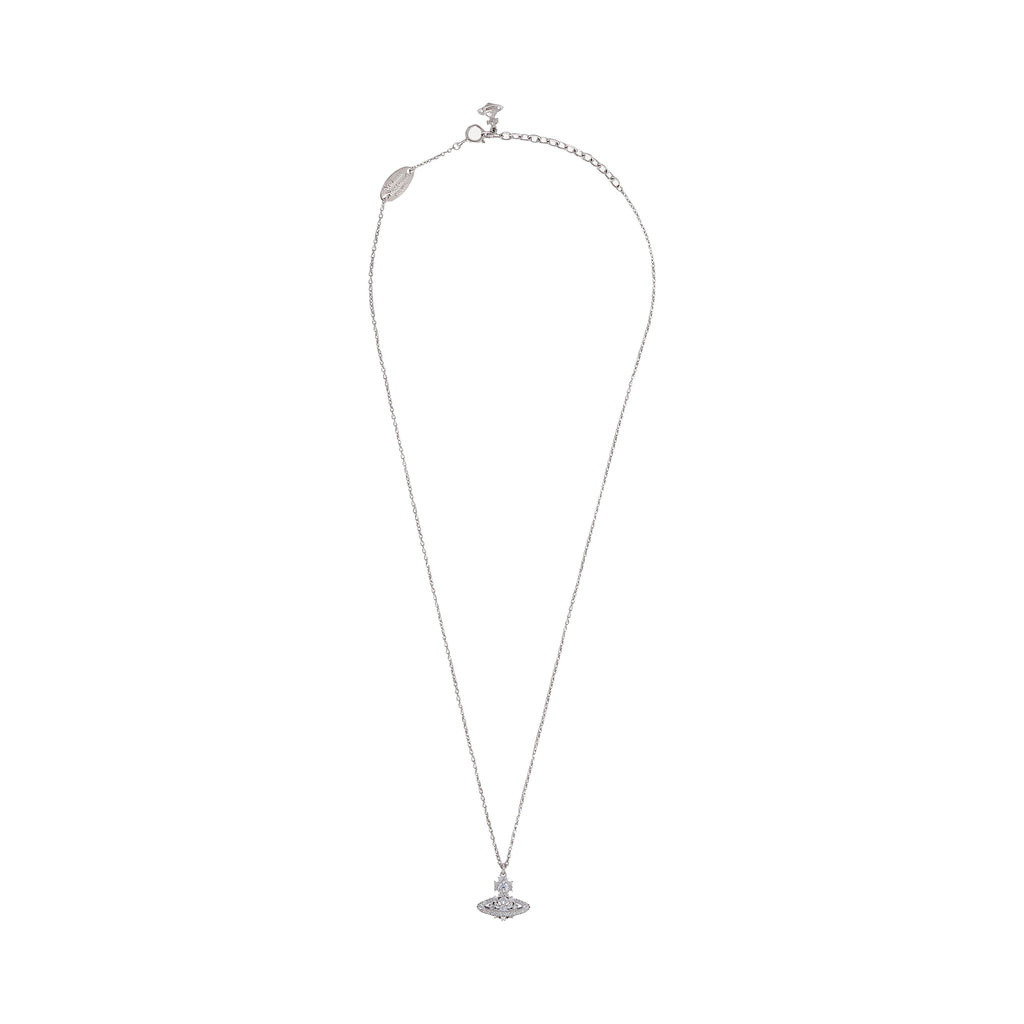 The Vivienne Westwood Narcissa CZ Necklace-Sterling Silver, a silver sterling necklace from Vivienne Westwood, at OD’s Jewellers St Helens