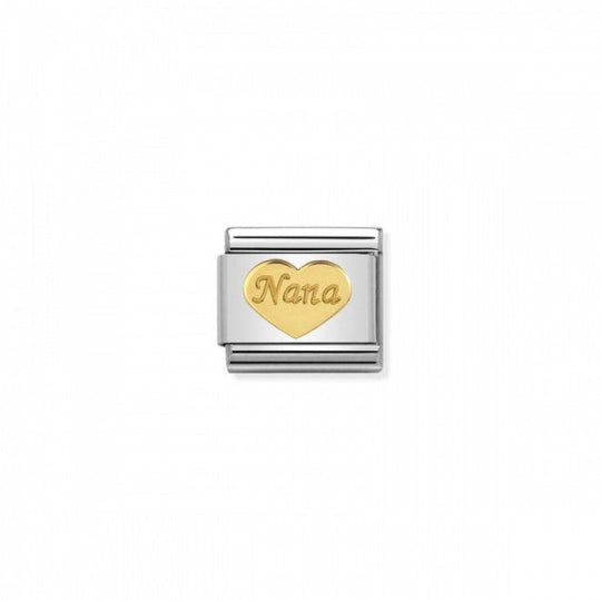 Nomination Composable Gold NANA HEART Charm *