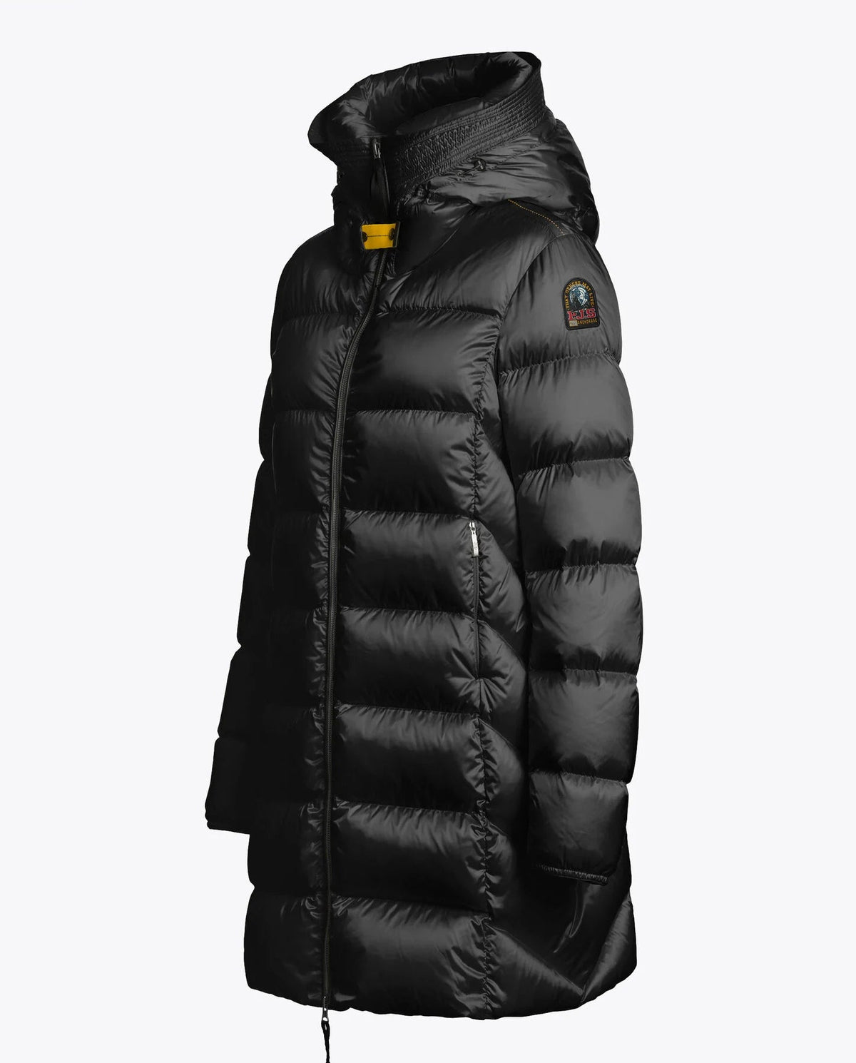 Womens Parajumpers Pencil Black Long Marion Puffer Jacket - image 3