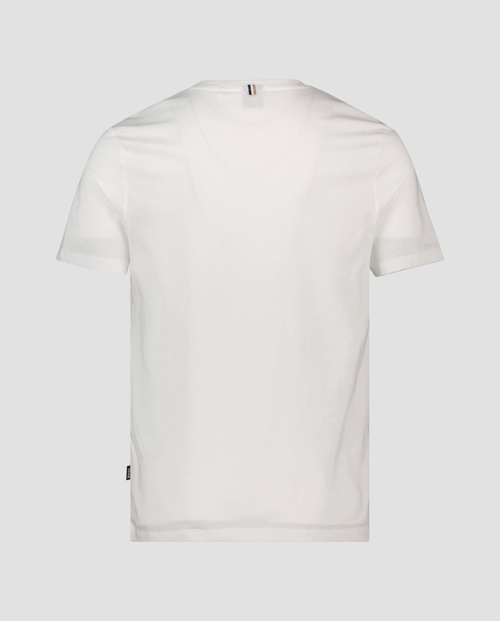 Men's BOSS Black Tessler 150 White Slim Fit T Shirt - image 3