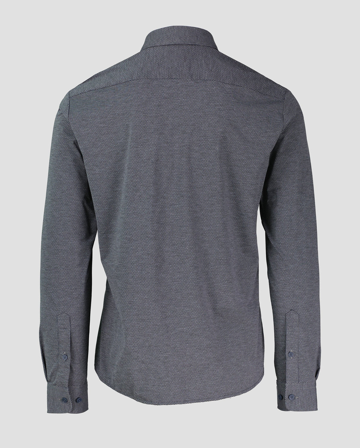 Men's BOSS Navy P-ROAN-kent-C1-233 Slim Fit Shirt - image 3