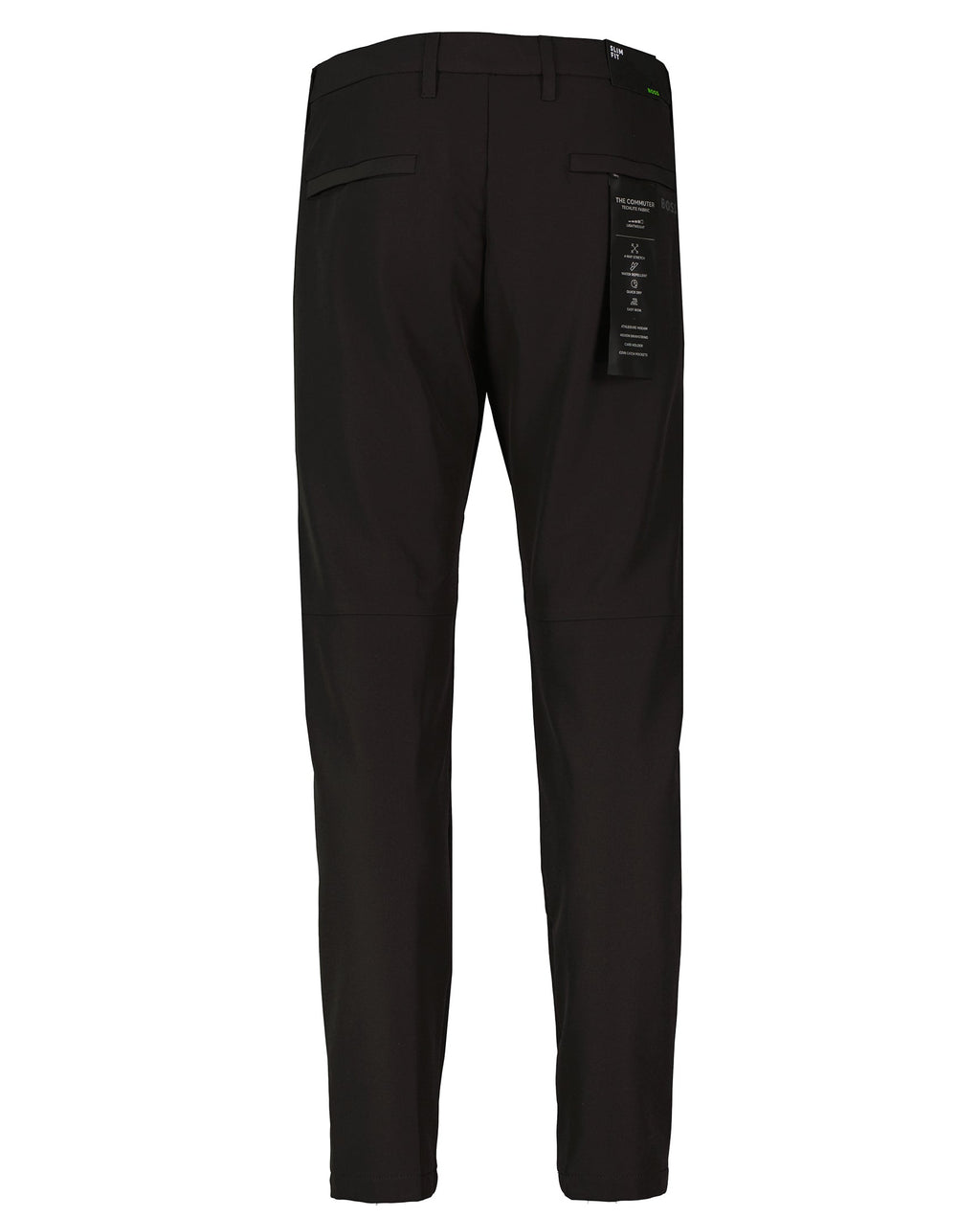 Mens BOSS Green T_Commuter Slim Black Trouser - image 3