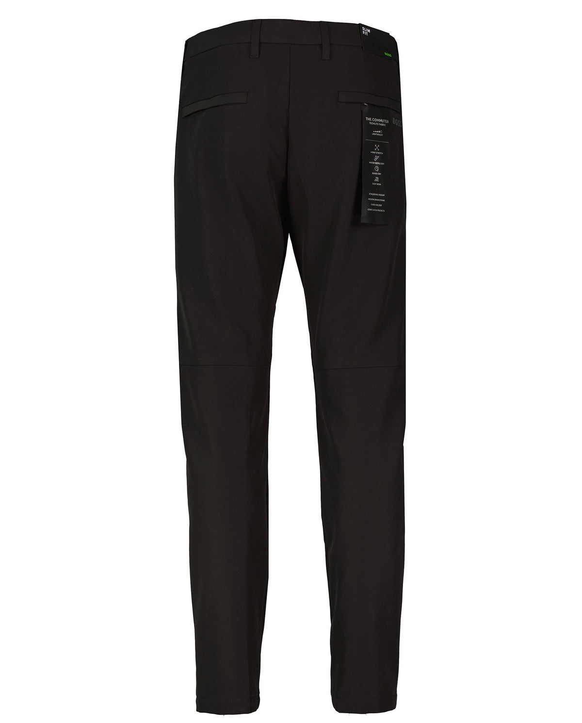 Mens BOSS Green T_Commuter Slim Black Trouser - image 3