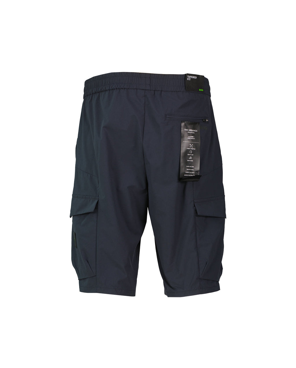 Mens BOSS Green S_Urbanex-Cargo Dark Blue Tapered Fit Shorts - image 3