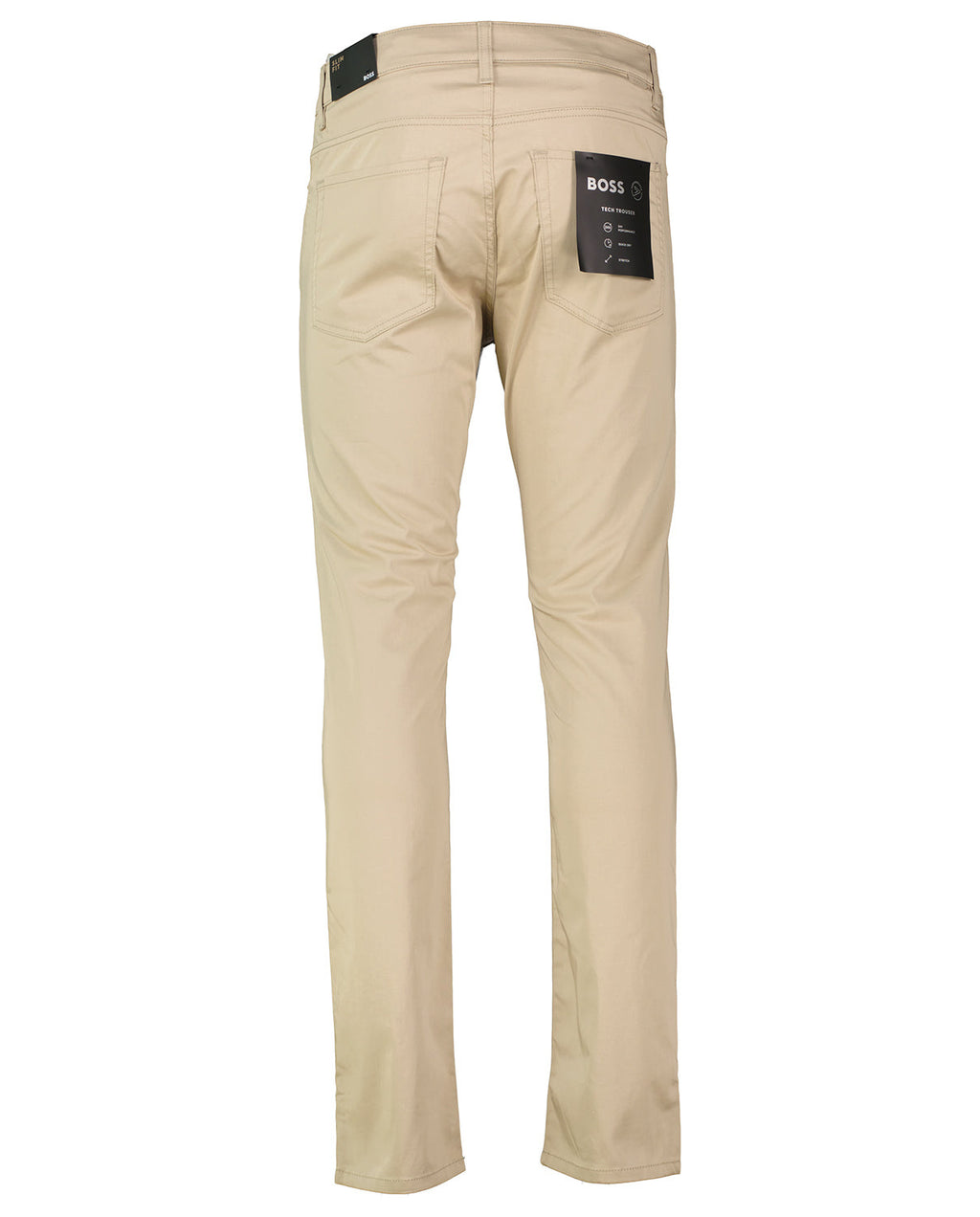 Mens BOSS Black P-Delaware5 Light Beige Slim Fit Jeans - image 3
