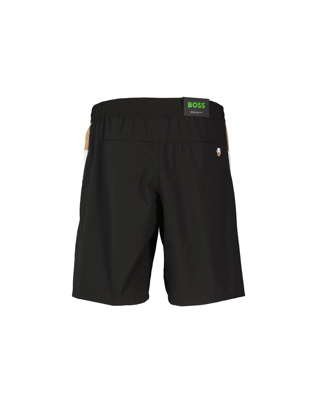 Mens BOSS Green Black S_T-Match 9 inch Shorts - image 3