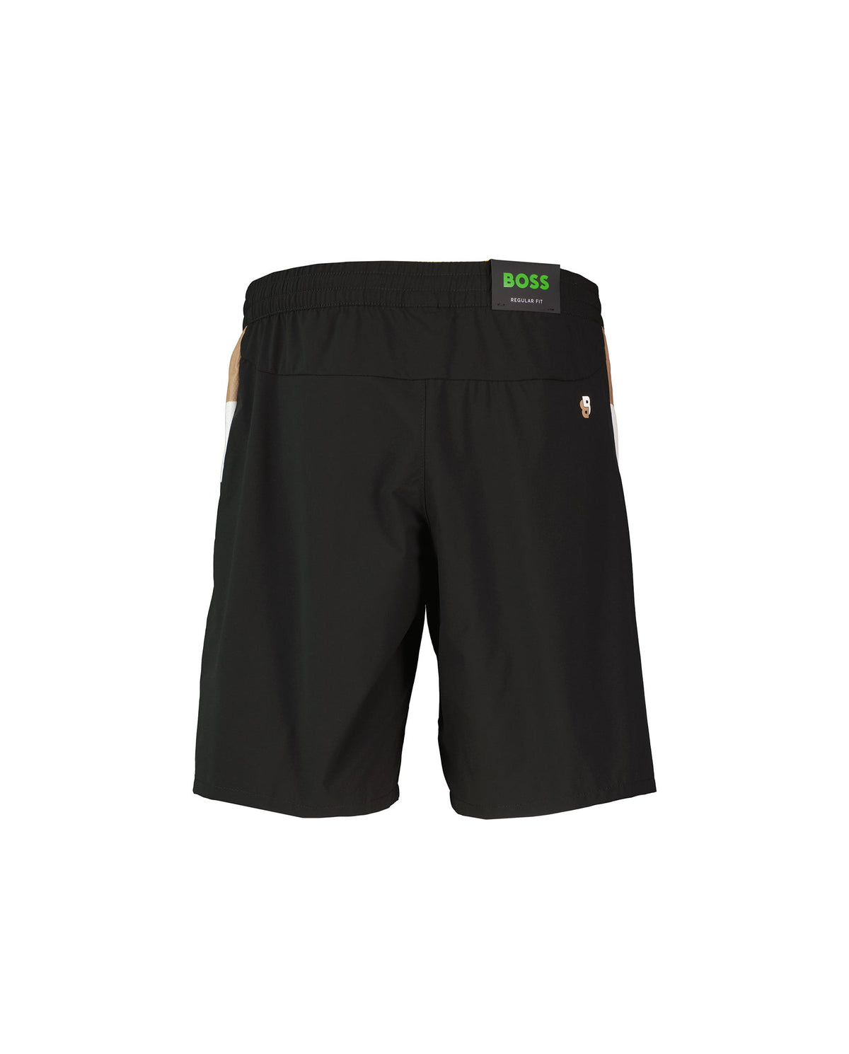 Mens BOSS Green Black S_T-Match 9 inch Shorts - image 3