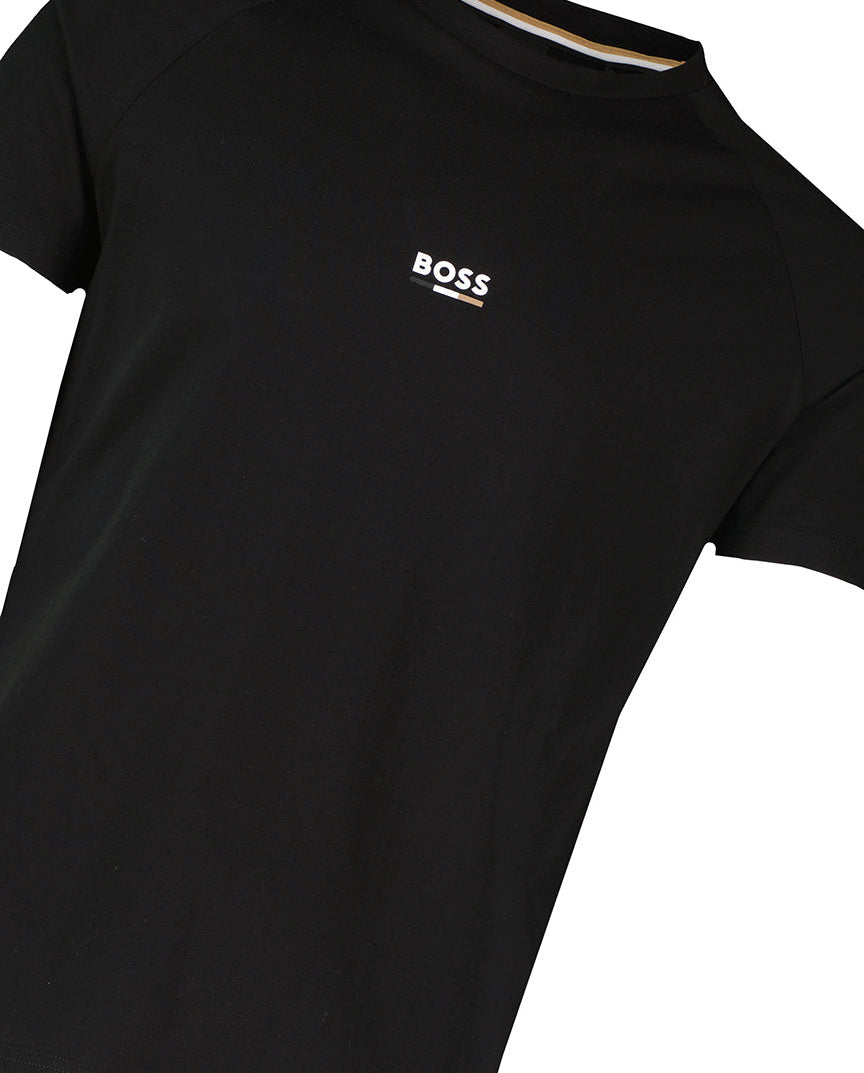 BOSS Bodywear & Swimwear T-Shirt RN Slim Fit Black T Shirt — view 3