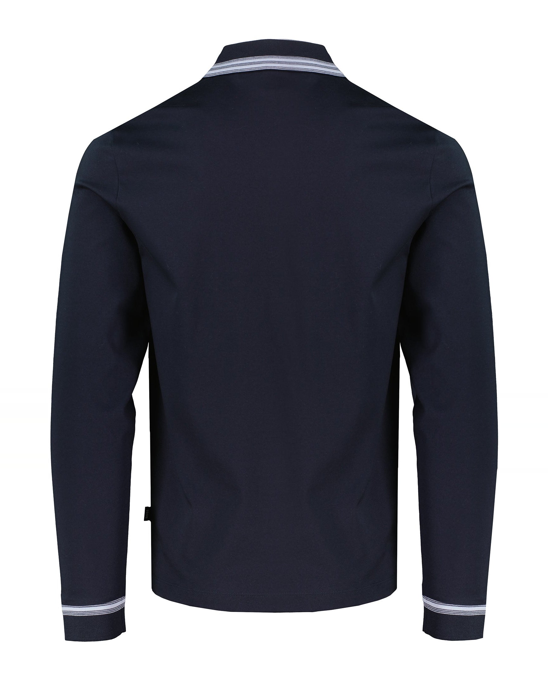 BOSS Black H-Pleins 202 Dark Blue Slim Fit Polo Shirt - image 3