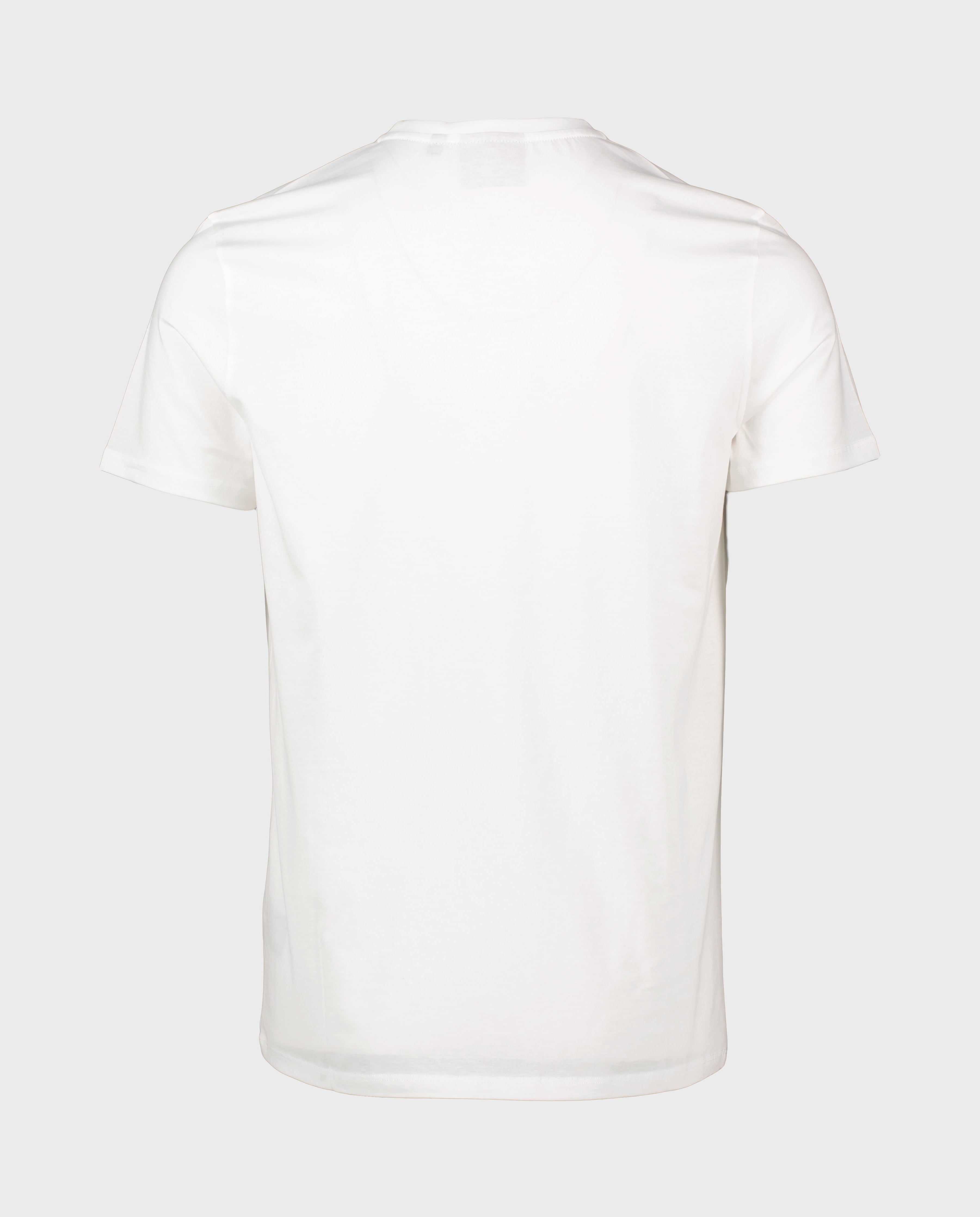 Men's Sandbanks Badge Logo White T Shirt - image 3