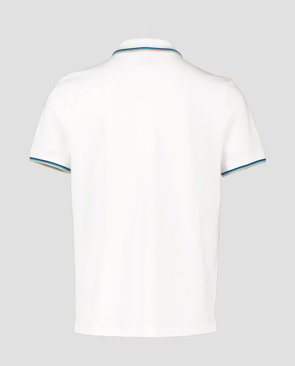 Men's Sandbanks Badge Logo White Polo Shirt - image 3
