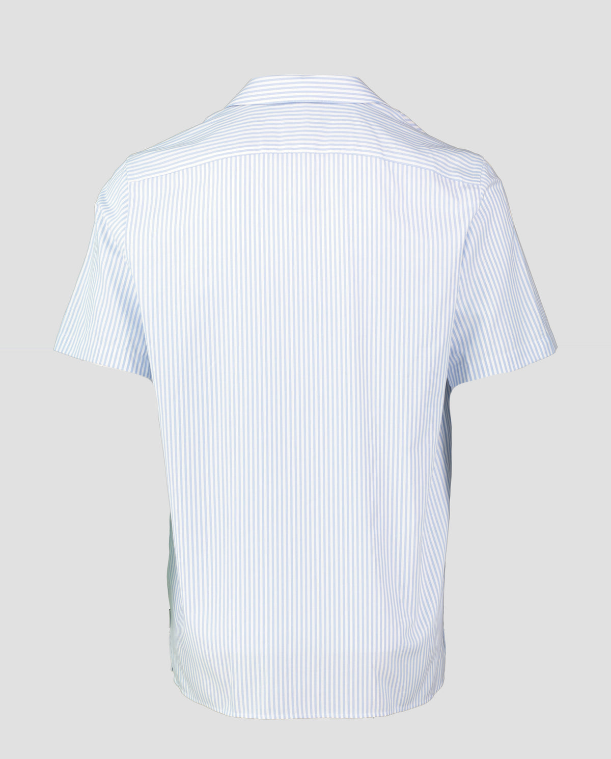 Men's Paul Smith Blue Stripe Casual Fit Short Sleeve Shirt - image 3
