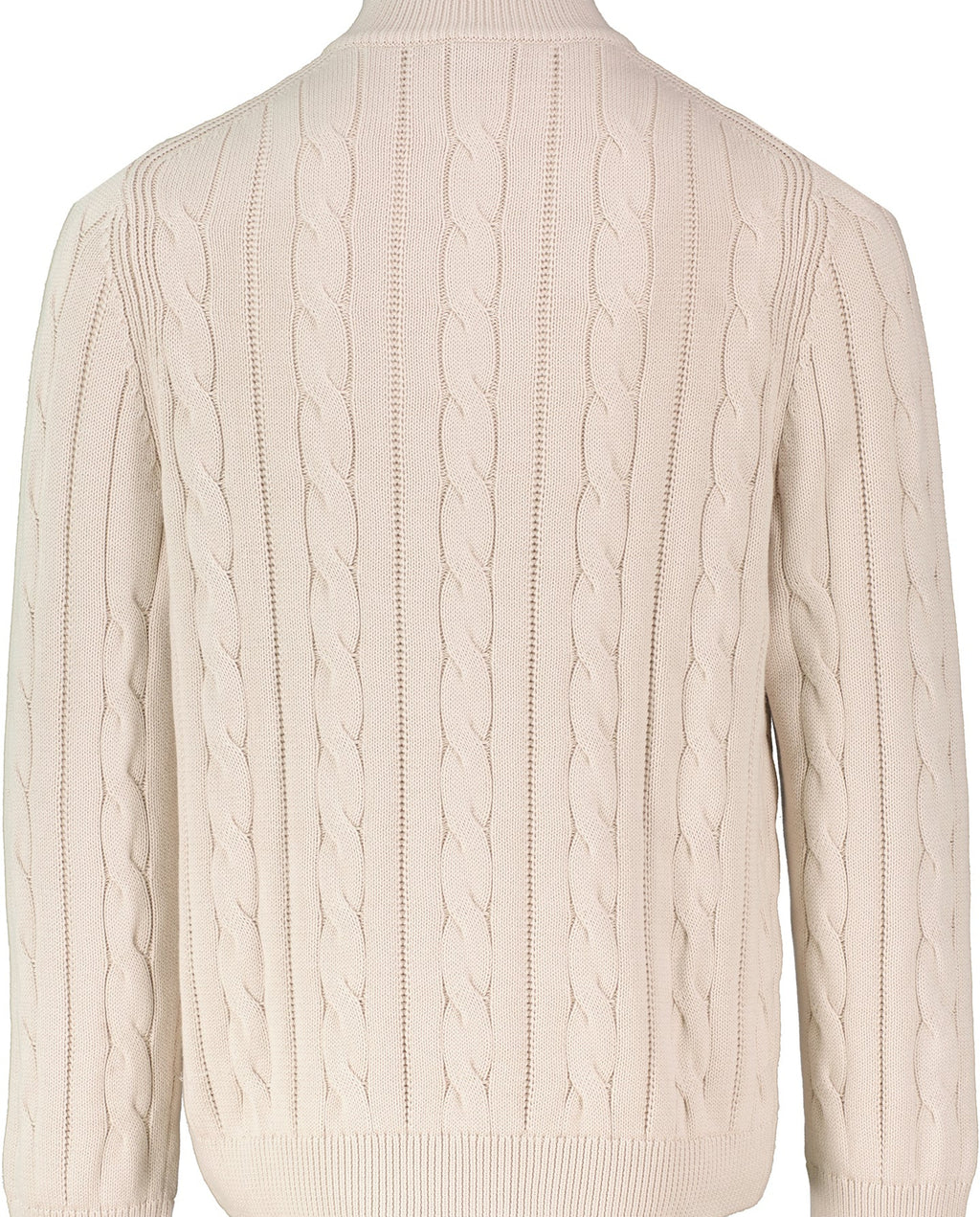 Men's Paul Smith Off White 1/4 Zip Neck Knitted Jumper - image 3