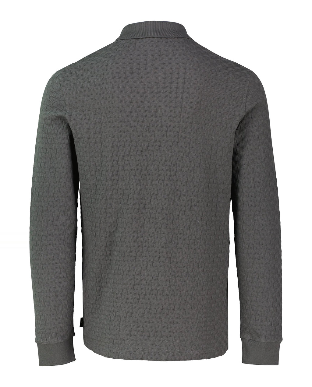 Mens Paul Smith Long Sleeve Full Button Up Grey Polo Shirt - image 3