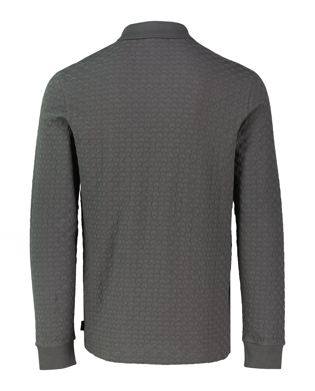 Mens Paul Smith Long Sleeve Full Button Up Grey Polo Shirt - image 3