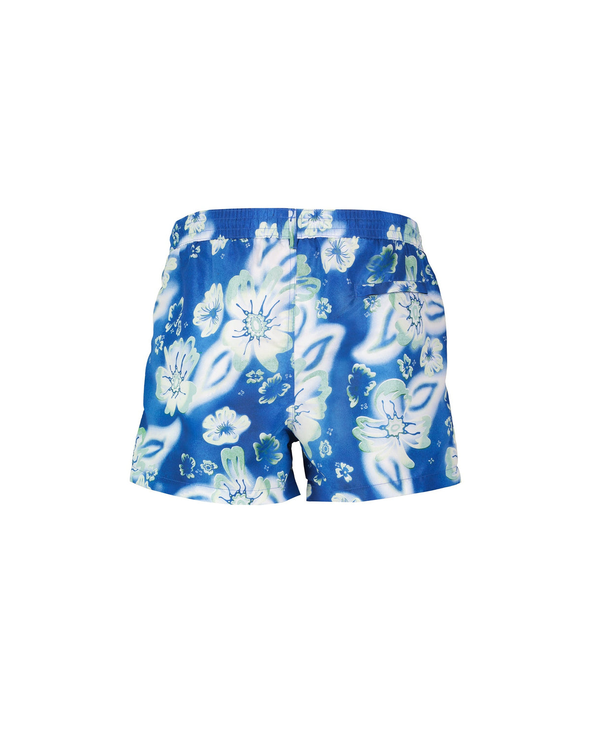 Mens Paul Smith Cobalt Blue Riso Floral Swim Short - image 3