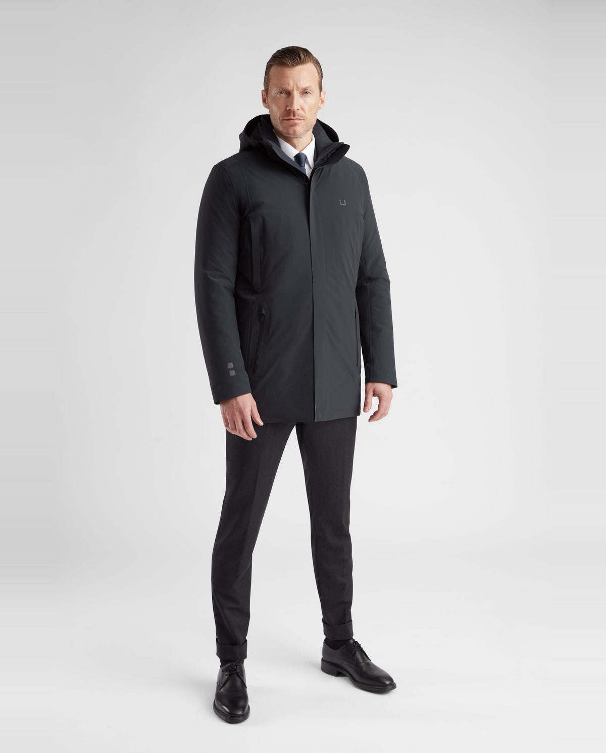 Man Wearing UBR Regulator Parka