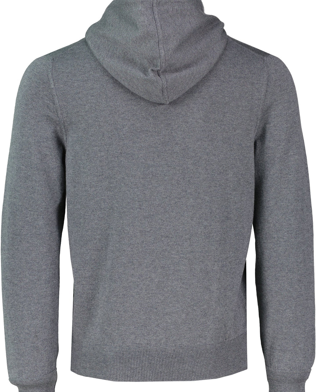 Men's Gran Sasso Grey Knitted Hoody - image 3