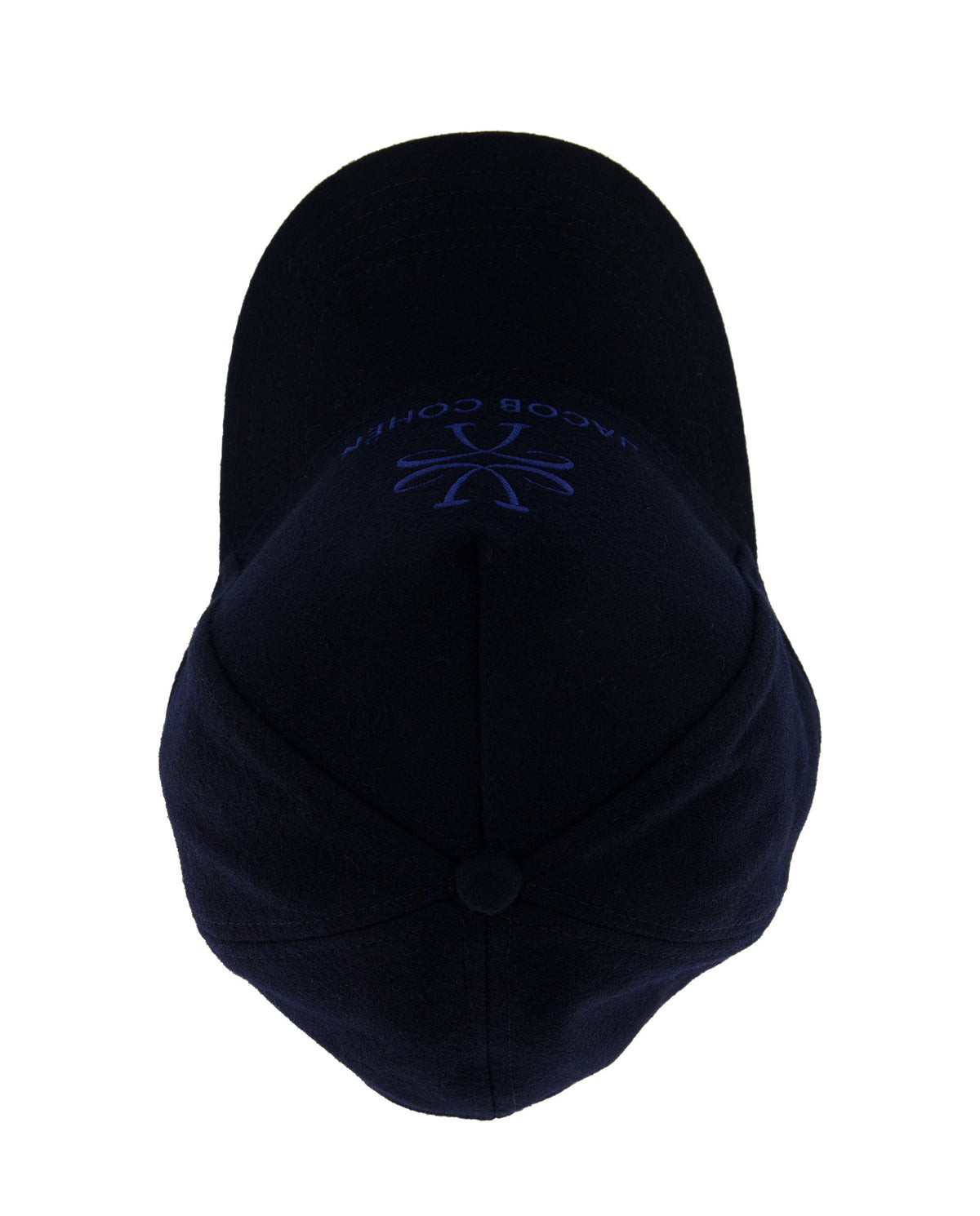 Men's Jacob Cohen Navy Blue Cappellino Baseball Cap — view 3
