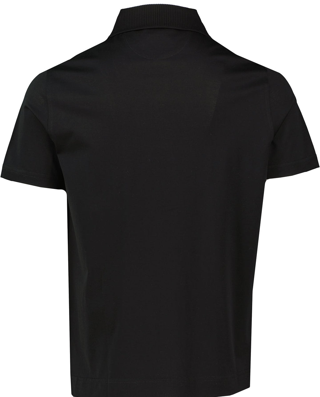 Reverse of Pal Zileri Mercerised Dark Grey Polo Shirt