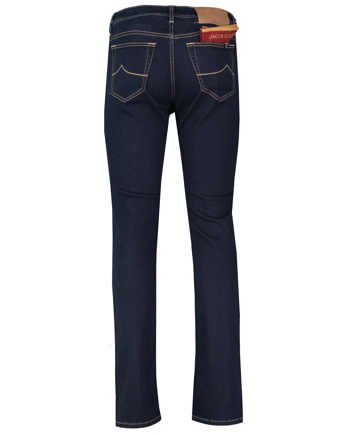 Mens Jacob Cohen 5PKT Bard Slim Dark Blue Jeans — view 3