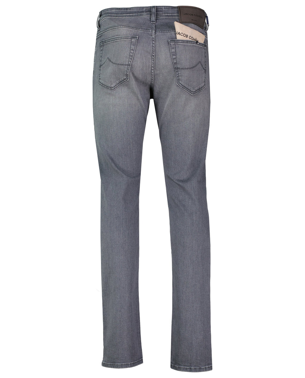 Mens Jacob Cohen 5PKT Bard Slim Fit Grey Jeans — view 3