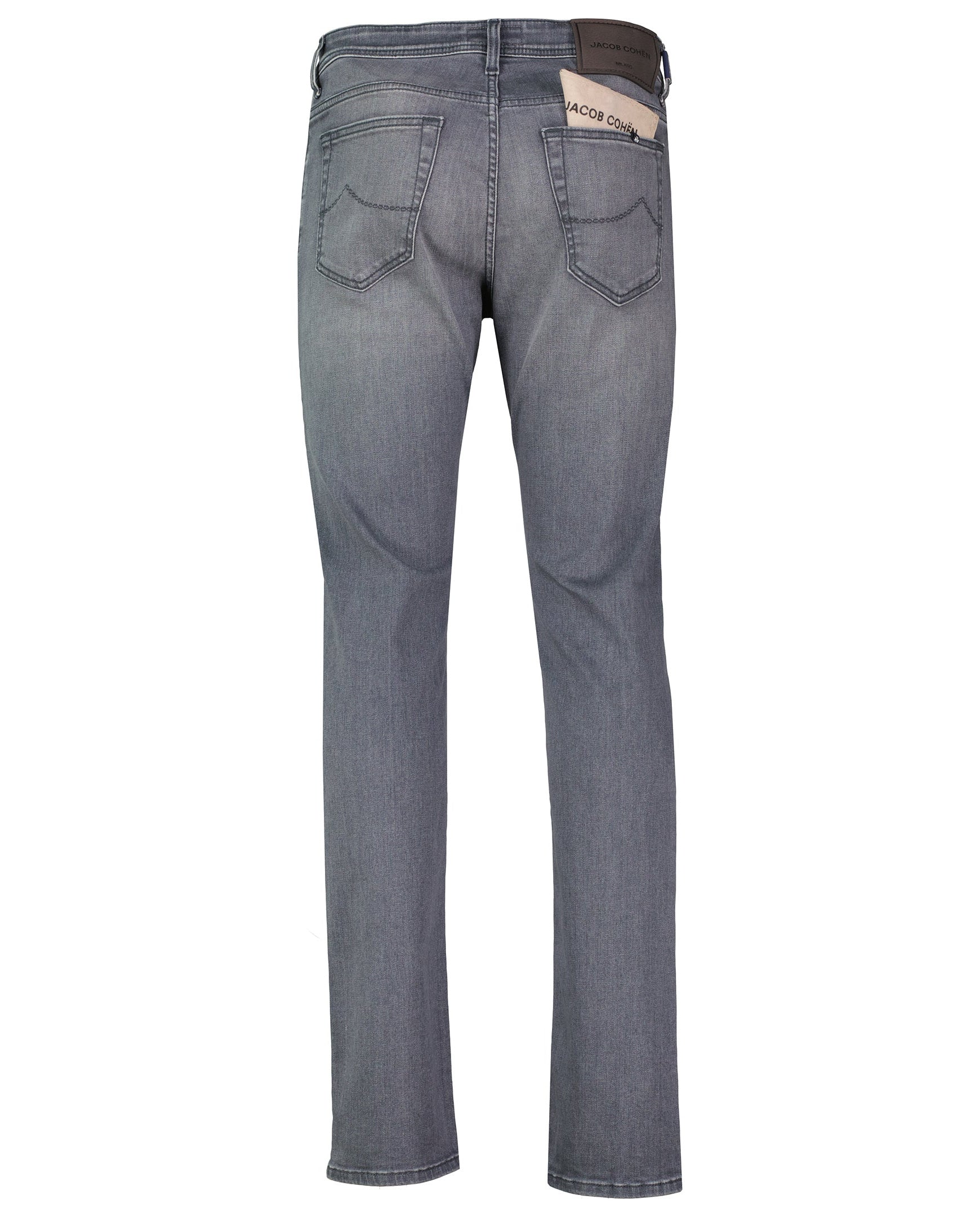 Mens Jacob Cohen 5PKT Bard Slim Fit Grey Jeans — view 3