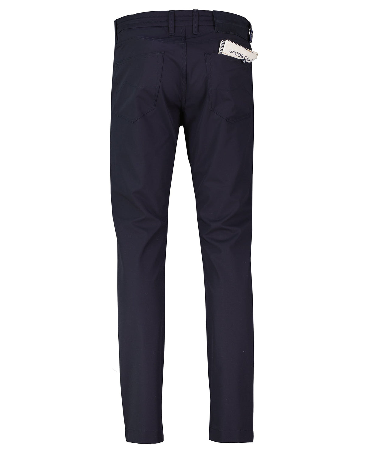Mens Jacob Cohen Pharrell Active Relaxed Carrot Dark Blue Tech Pants — view 3