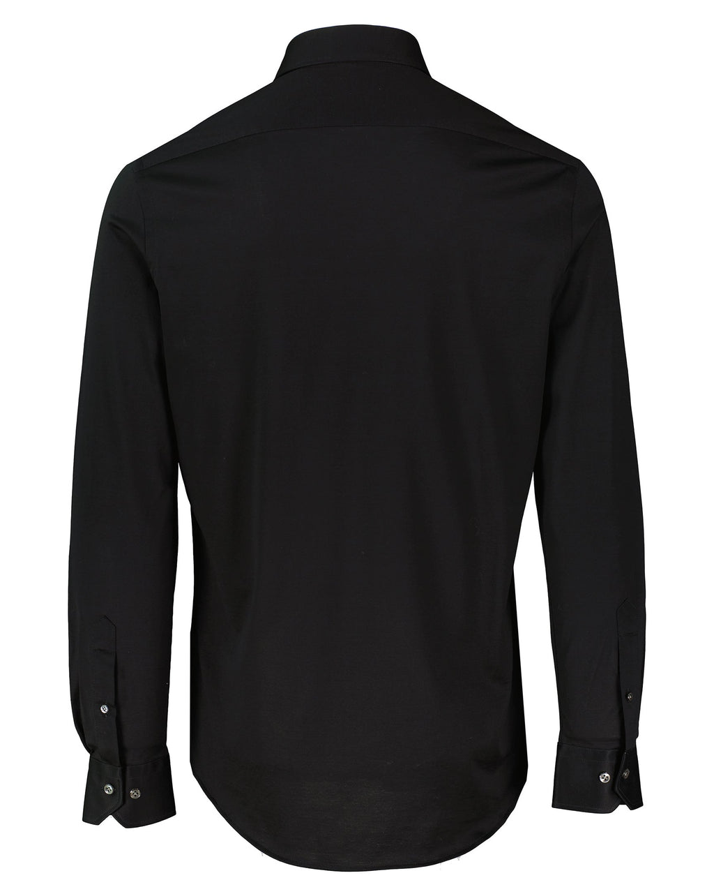 Men's Pal Zileri Black Mercerised Long Sleeve Shirt - image 3