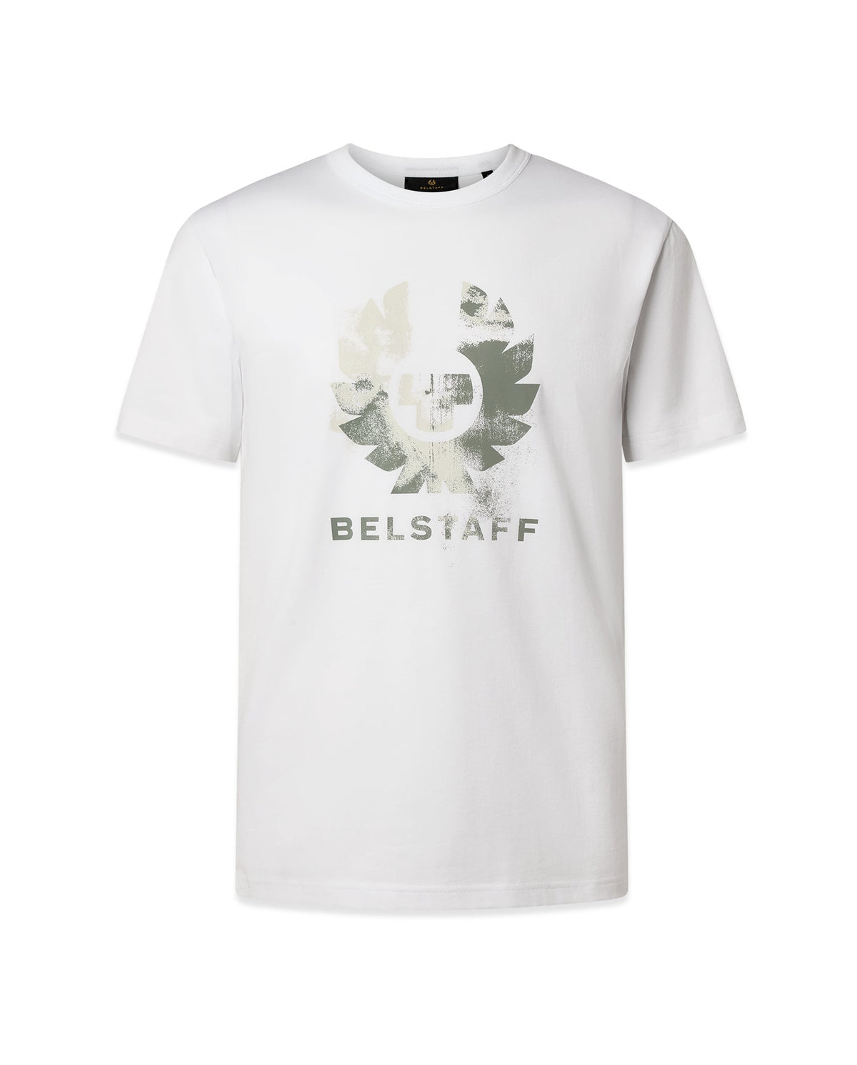 Mens Belstaff White Blur T Shirt — view 2
