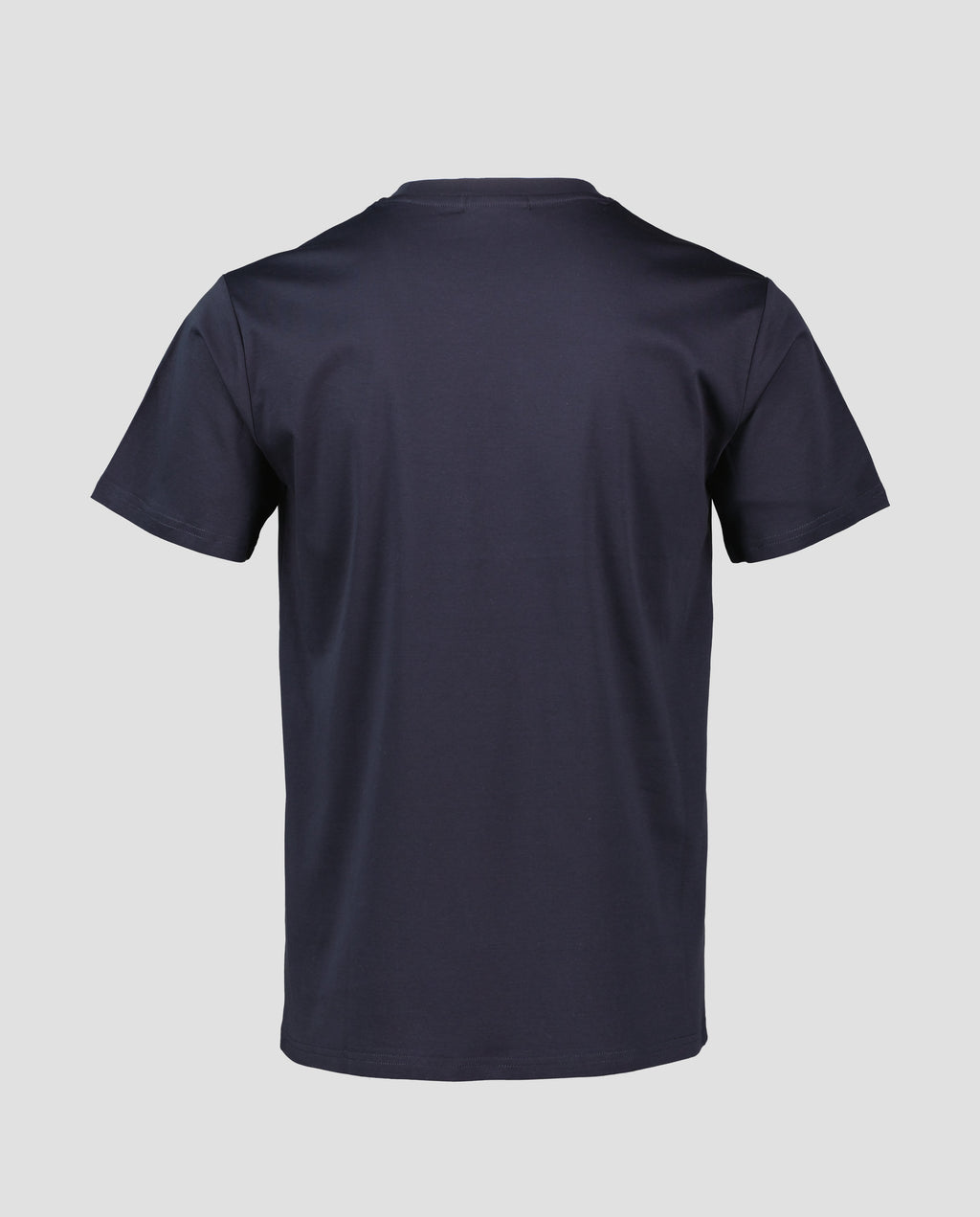 Men's Belier Navy Mercerised T Shirt — view 3