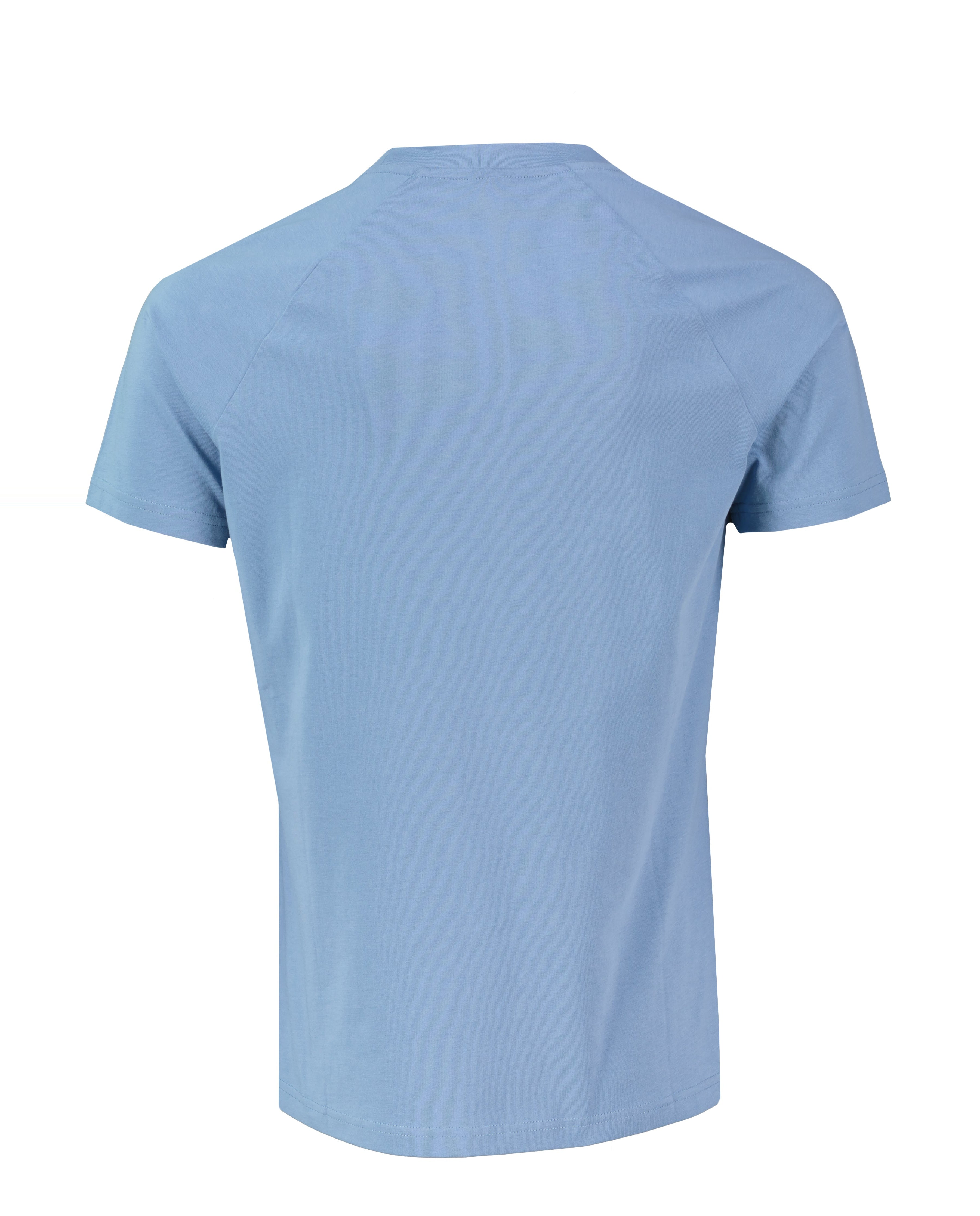 BOSS Black T-Shirt RN Slim Fit Light/Pastel Blue — view 2