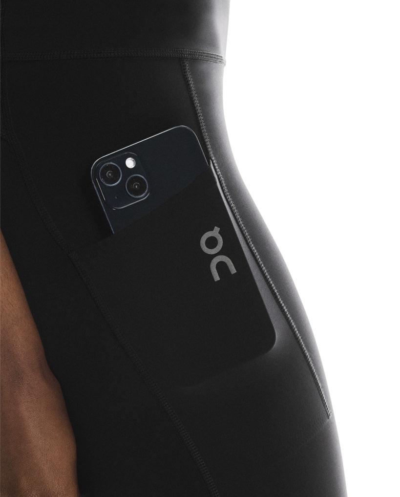 Women's On Running Performance Tights Black — view 2