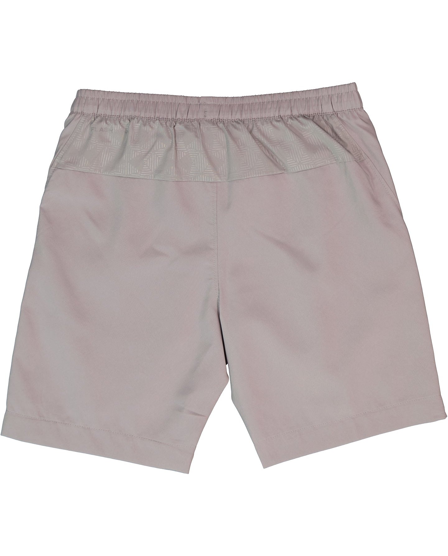 Light grey shorts on a white background