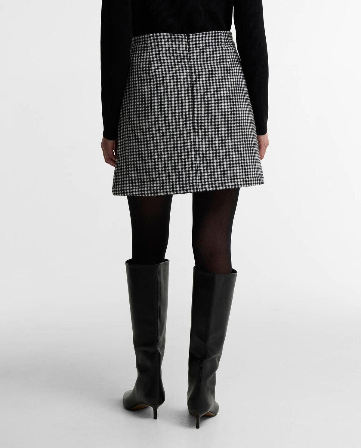 Women's Barbour International Halina Mini Skirt In Multi — view 3