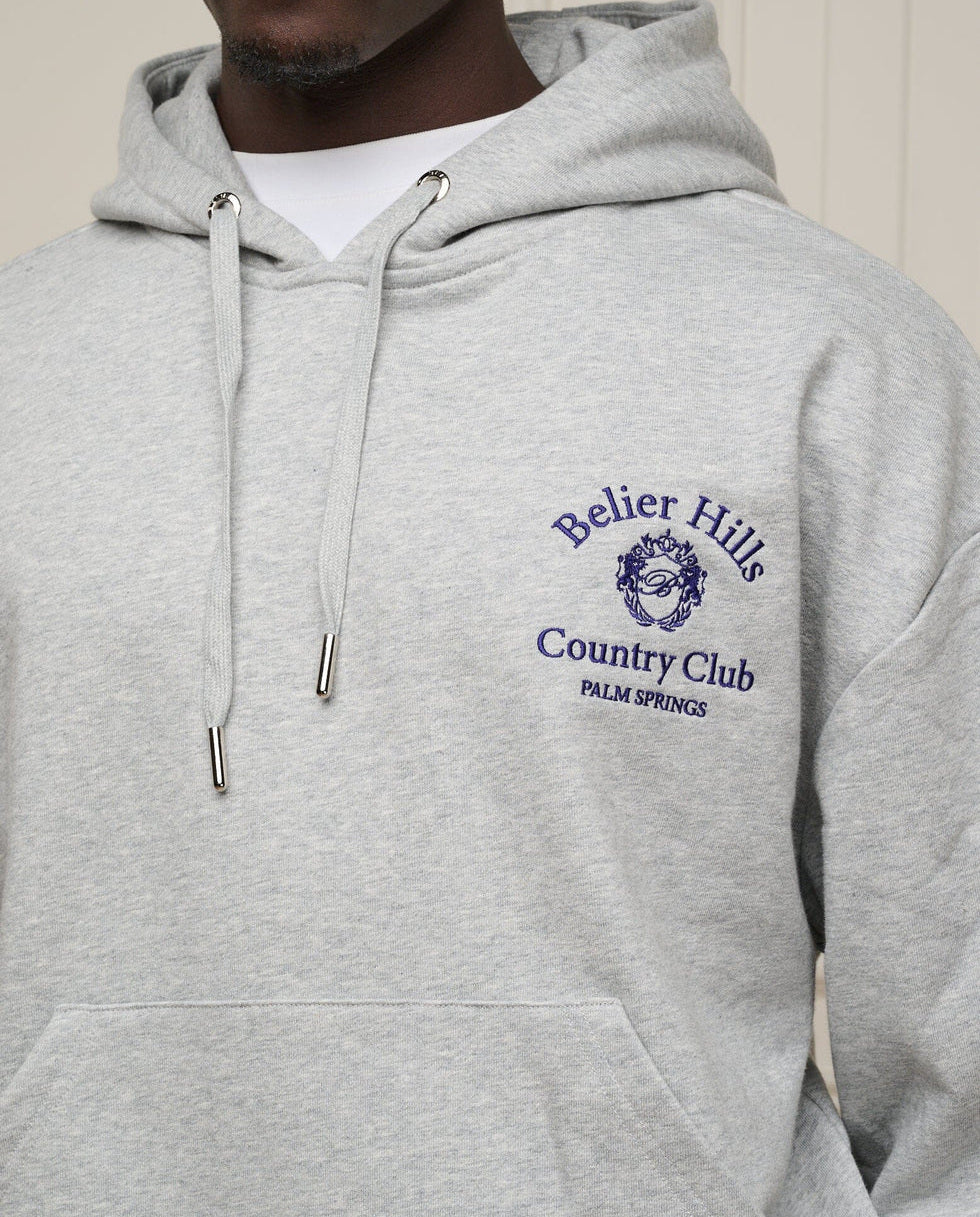 Men's Belier Grey Country Club Hoodie — view 3