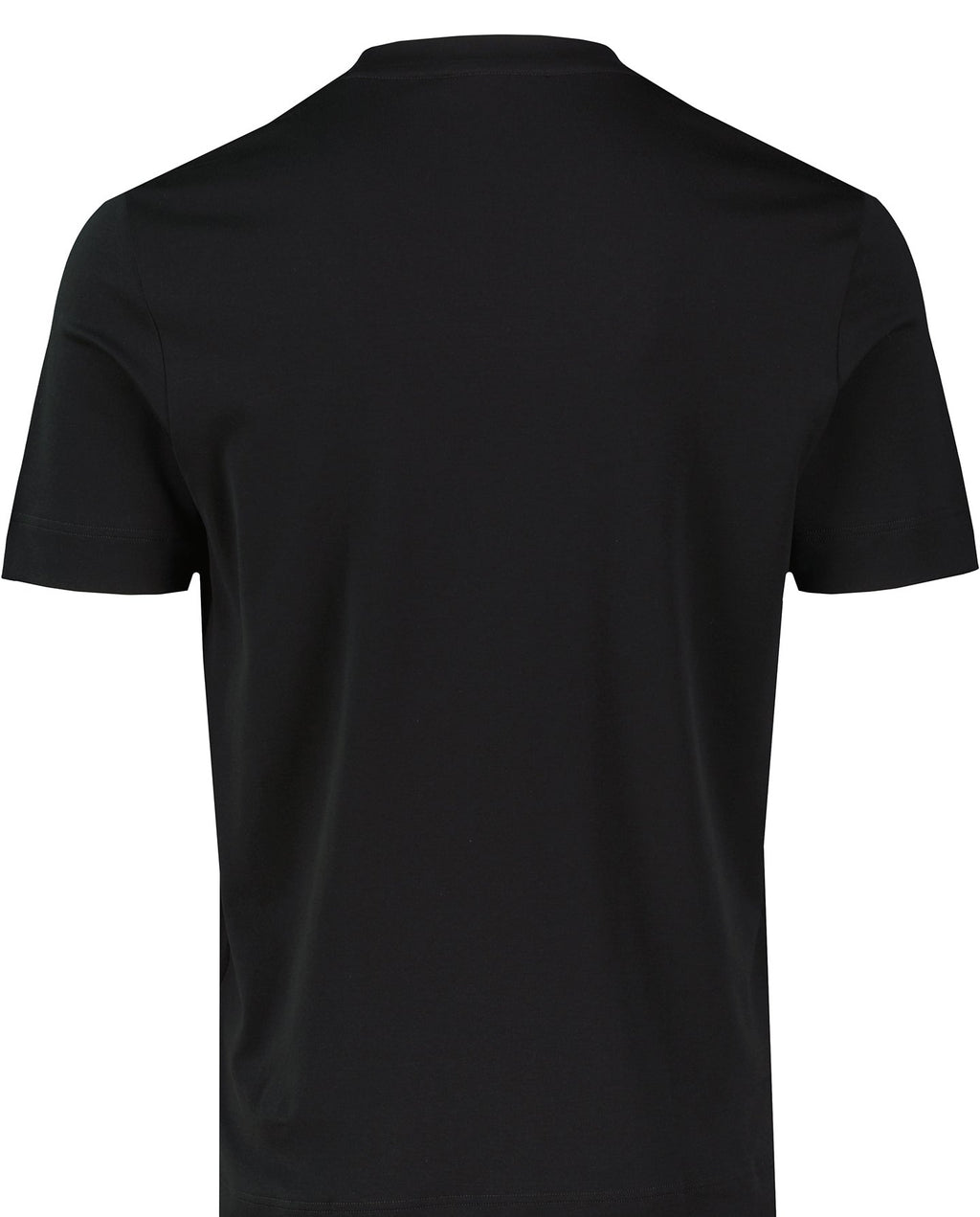 Men's Gran Sasso Black Interlock T Shirt - image 3