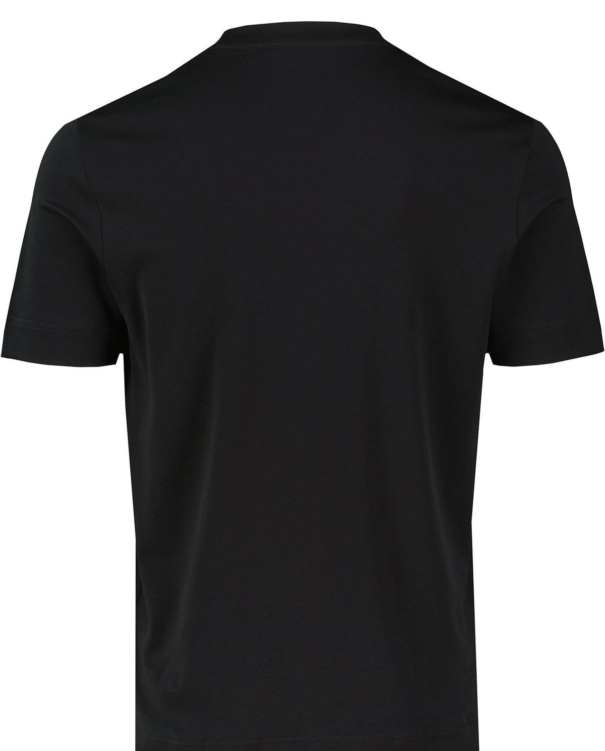 Men's Gran Sasso Black Interlock T Shirt - image 3