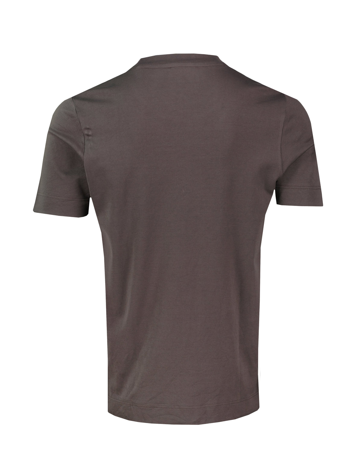 Men's Gran Sasso Brown Interlock T-Shirt — view 2