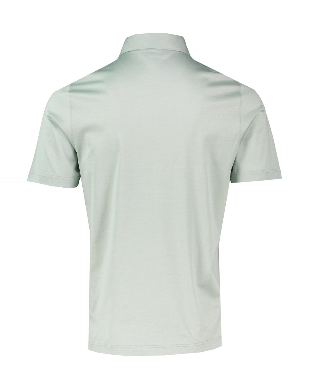 Men's Gran Sasso Green Mercerised 3 Button Polo Shirt - image 3