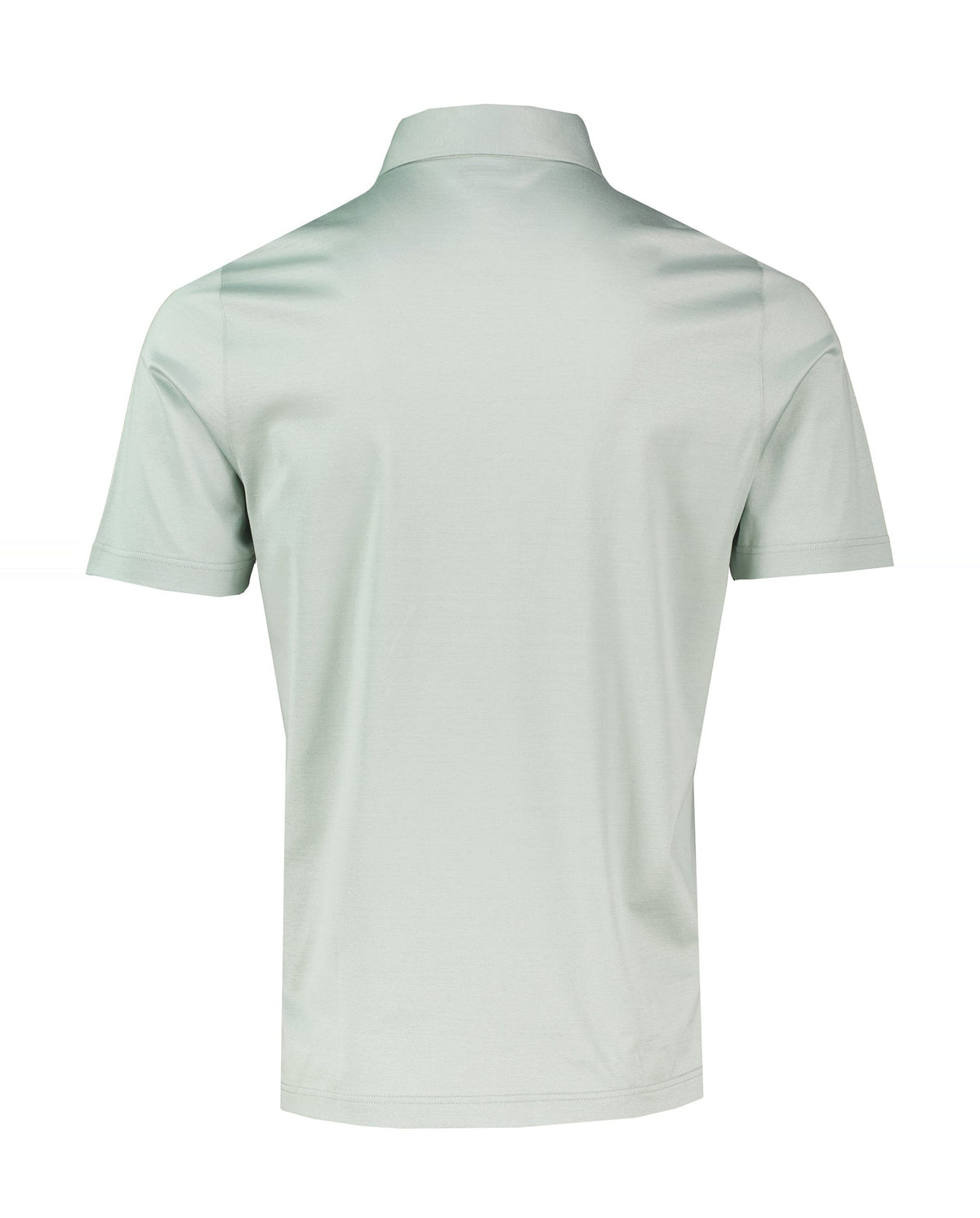 Men's Gran Sasso Green Mercerised 3 Button Polo Shirt - image 3