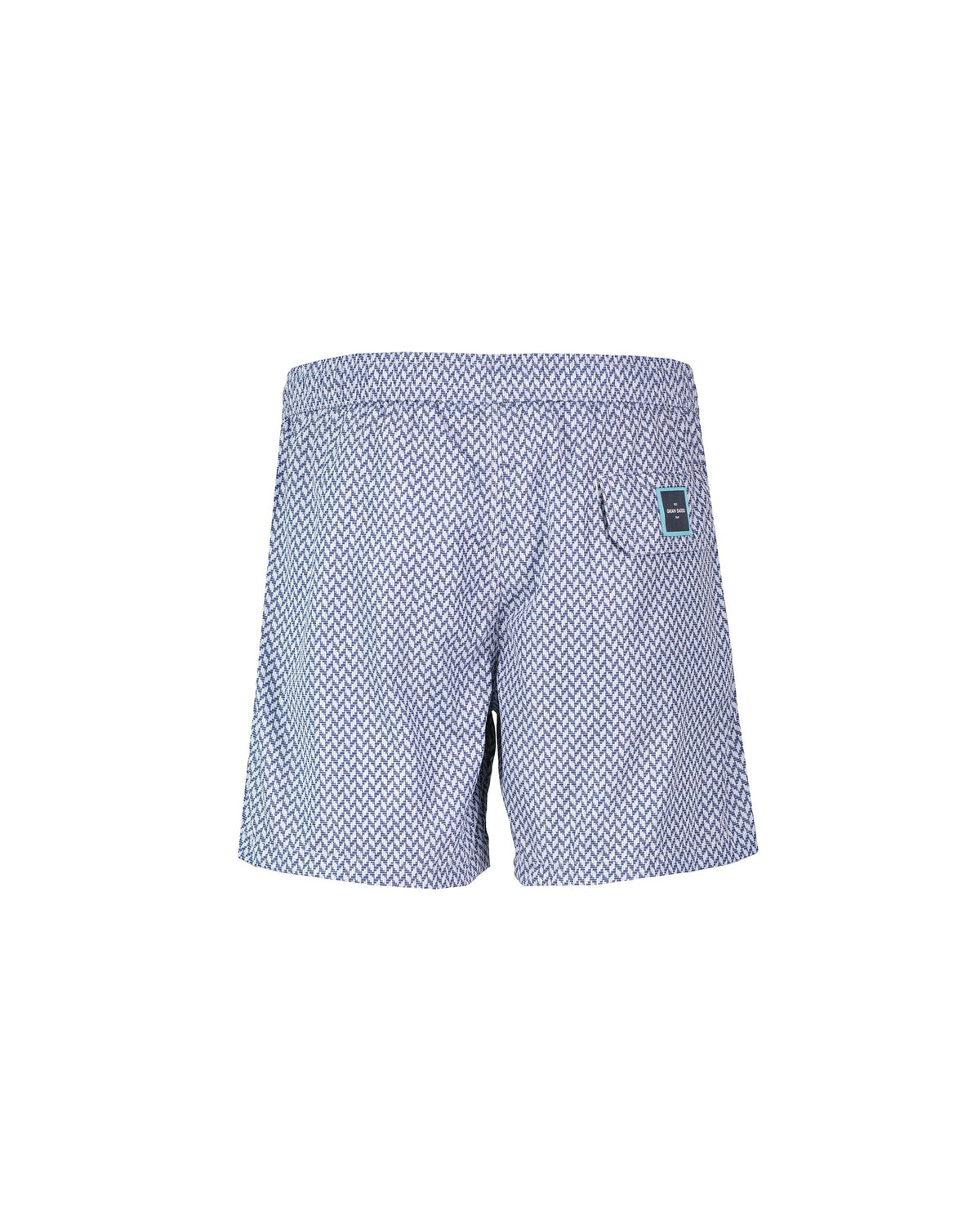 Men's Gran Sasso Navy Textured Swim Shorts - image 3