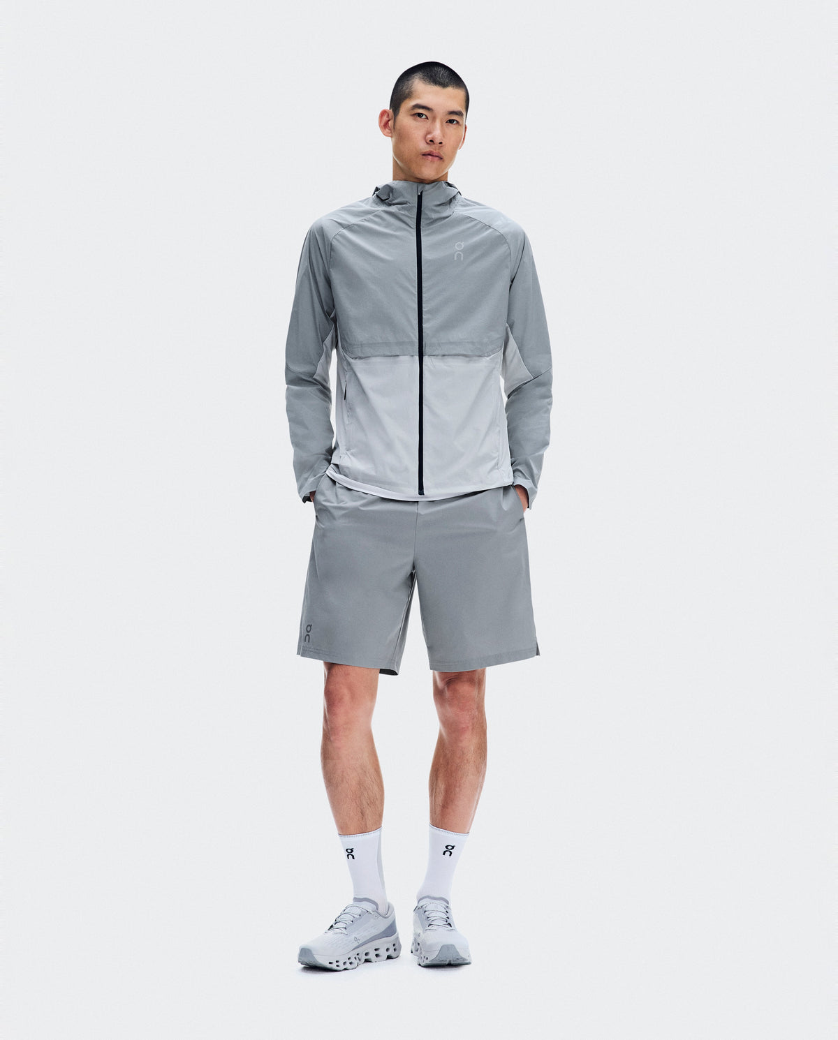 Men's On Running Core Jacket 1 Apollo | Glacier — view 2