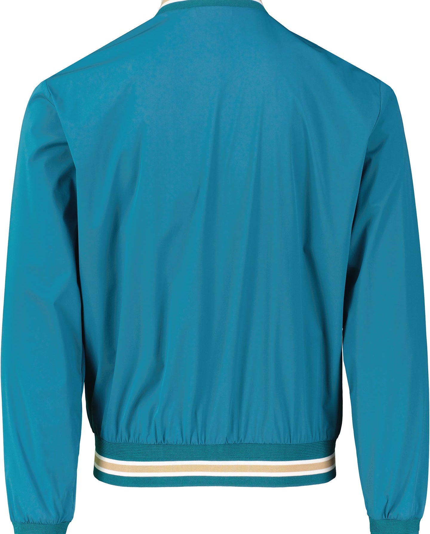 Men's Pal Zileri Teal Blue Blouson Bomber Jacket