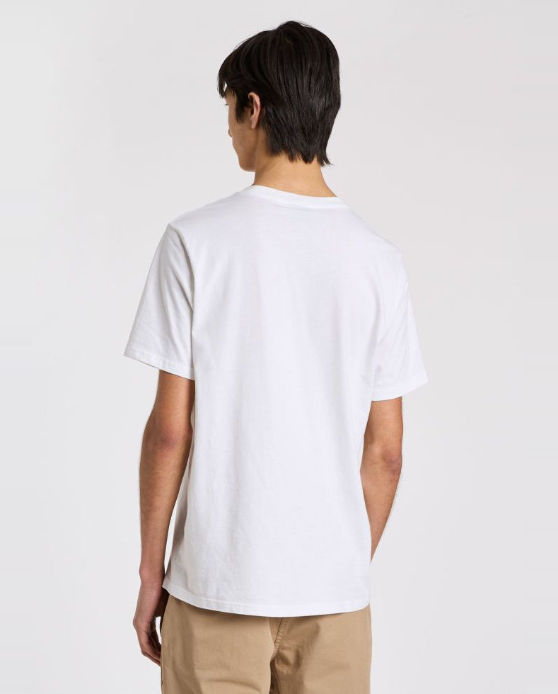 Men's Paul Smith White Regular Fit Zebra Logo T-Shirt — view 3