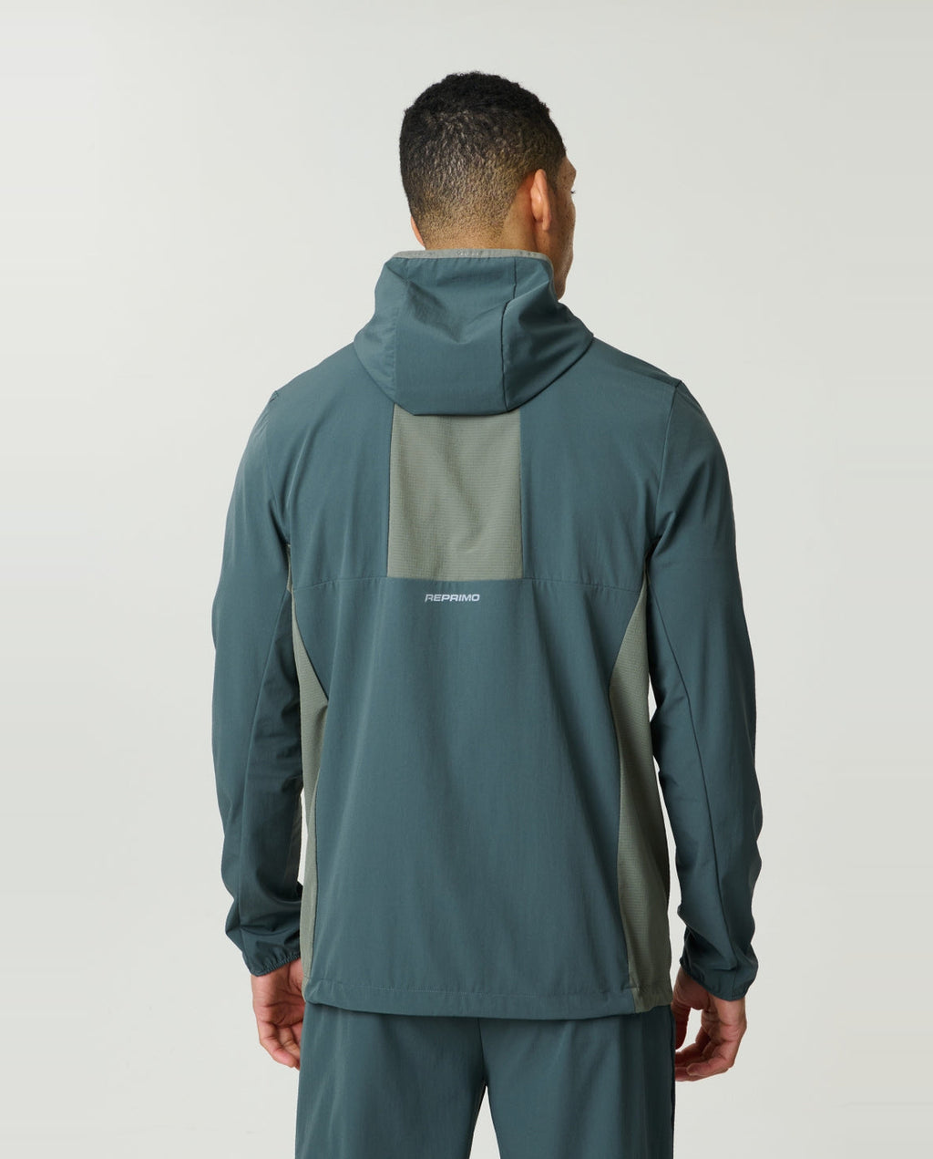 Men's Reprimo Dark Moss Khaki Clima Shell Jacket — view 3