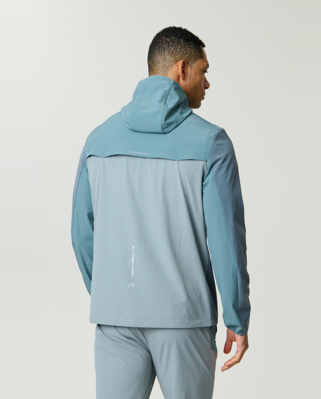 Men's Reprimo Tide Marble Flight Windbreaker Jacket — view 3