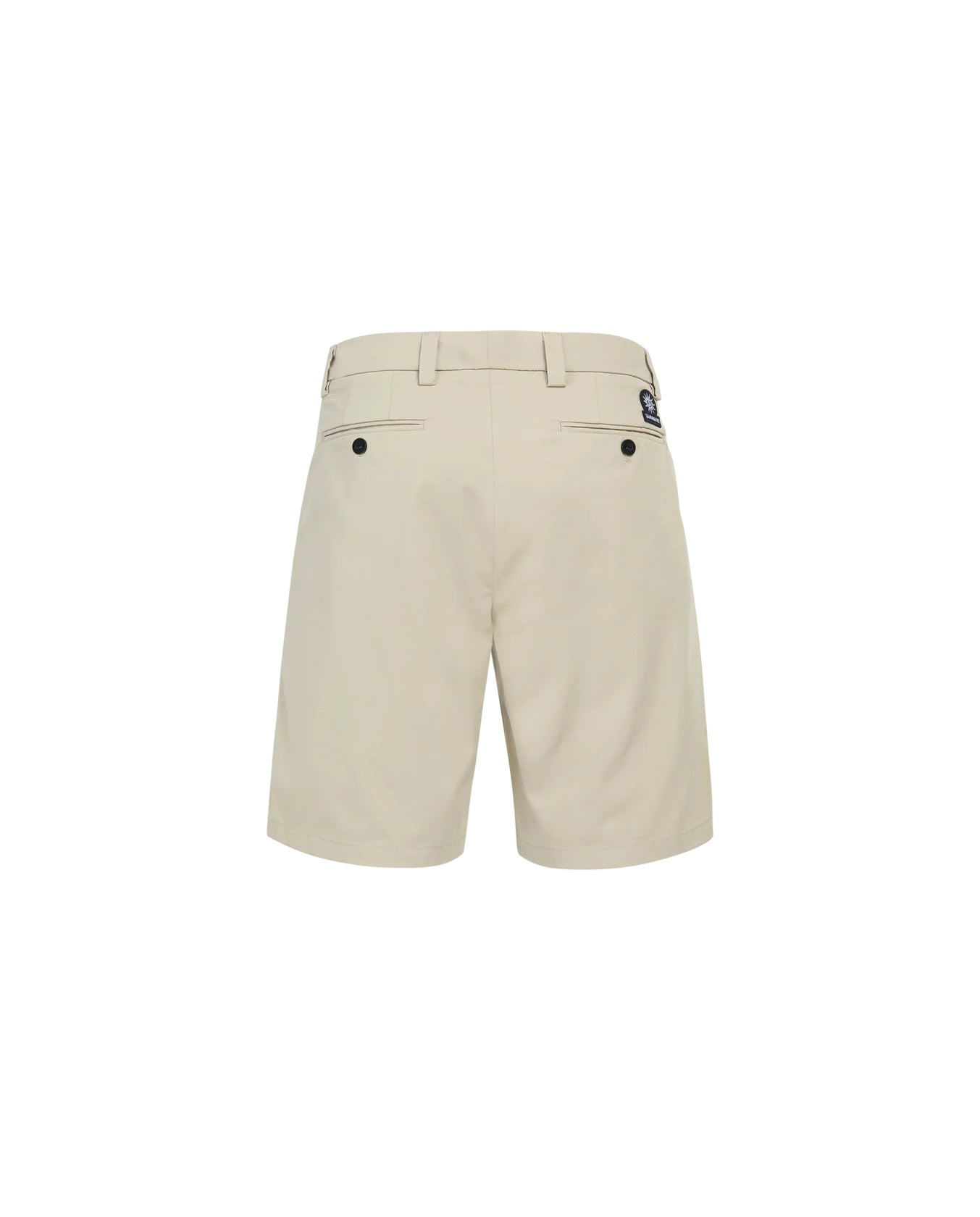 Men's Sandbanks Stone Badge Logo Chino Short — view 3
