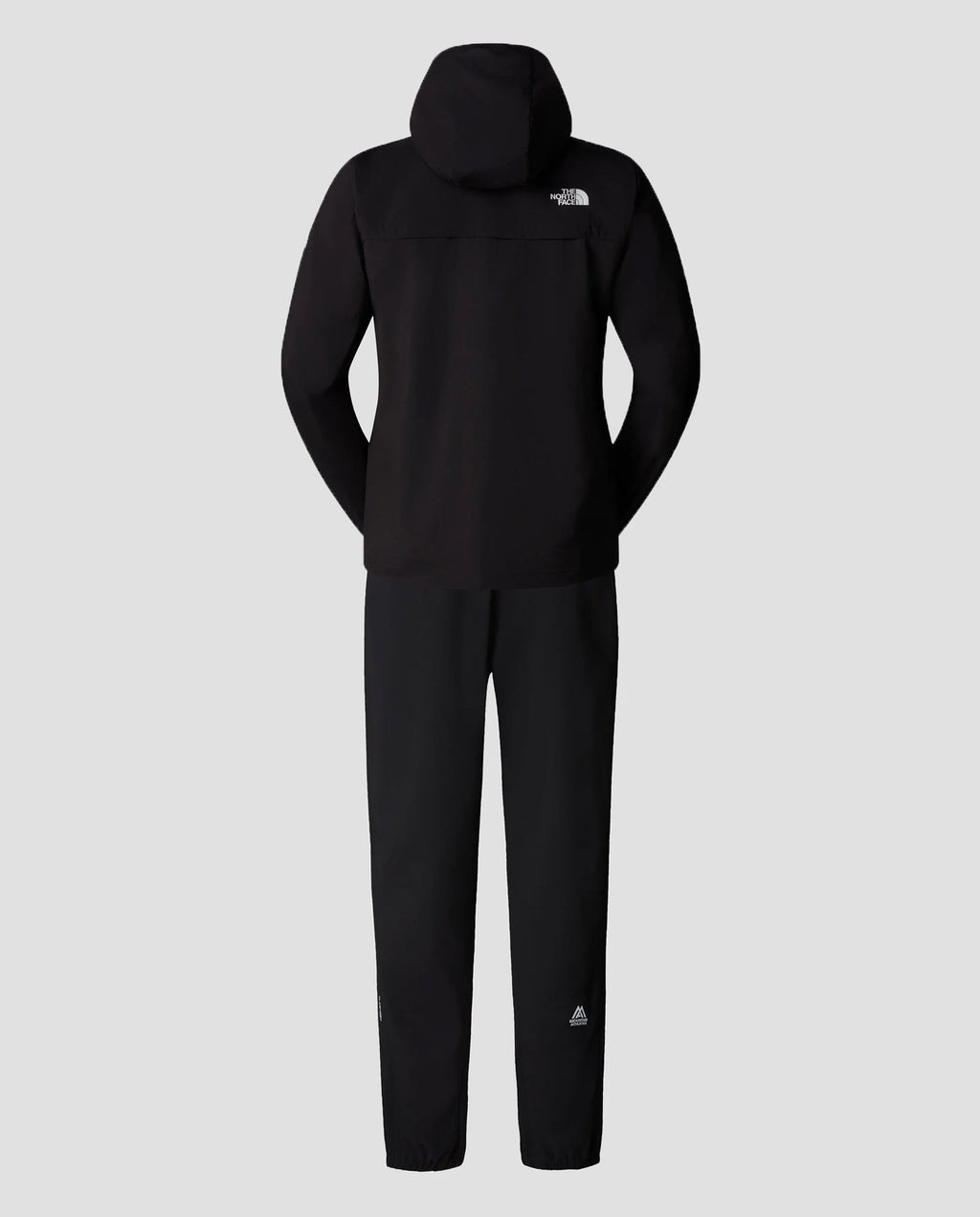 Men's The North Face Black Mountain Athletics Hooded Wind Jacket & Pant Tracksuit Set — view 2