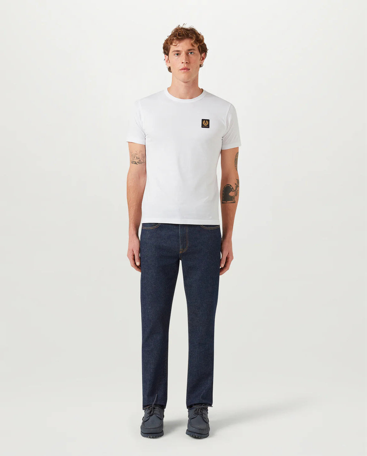 Men's Belstaff White Belstaff T Shirt - image 3